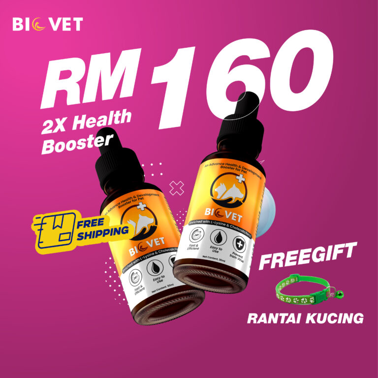 vitamin kucing 2 health booster biovet