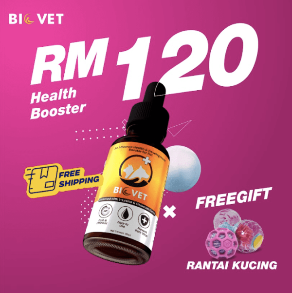 1 BOTOL BIOVET HEALTH BOOSTER